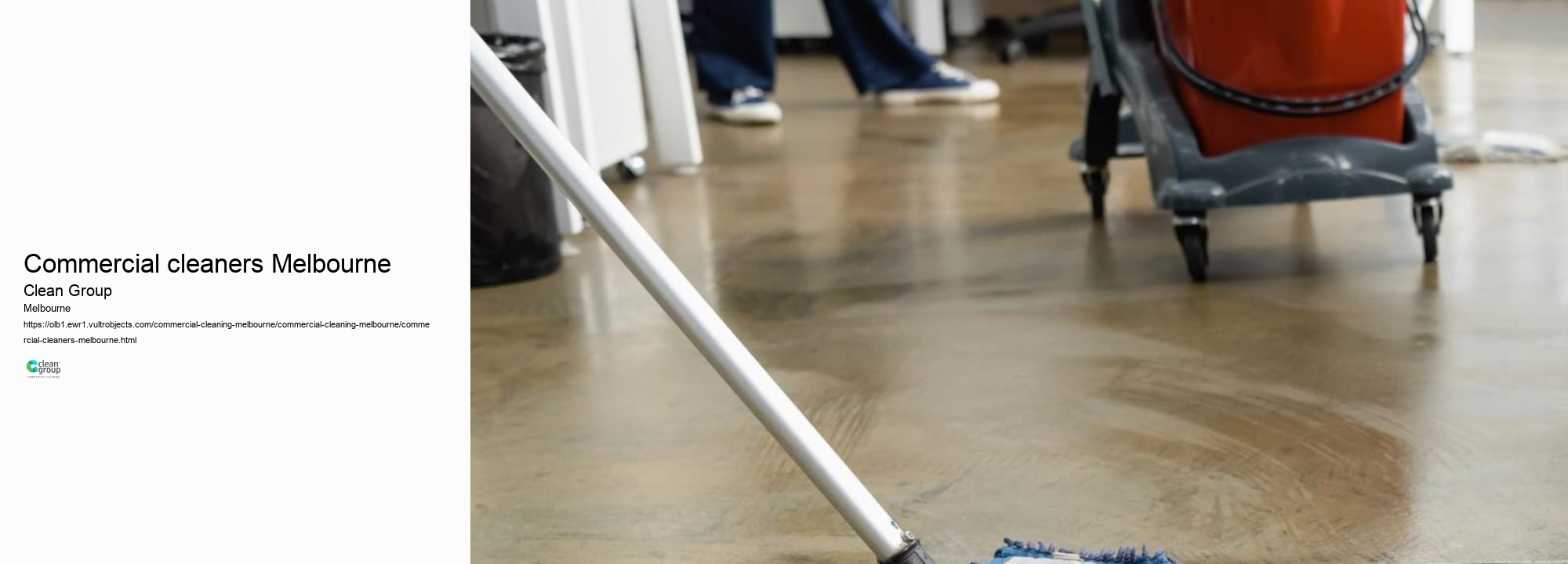 commercial cleaners Melbourne