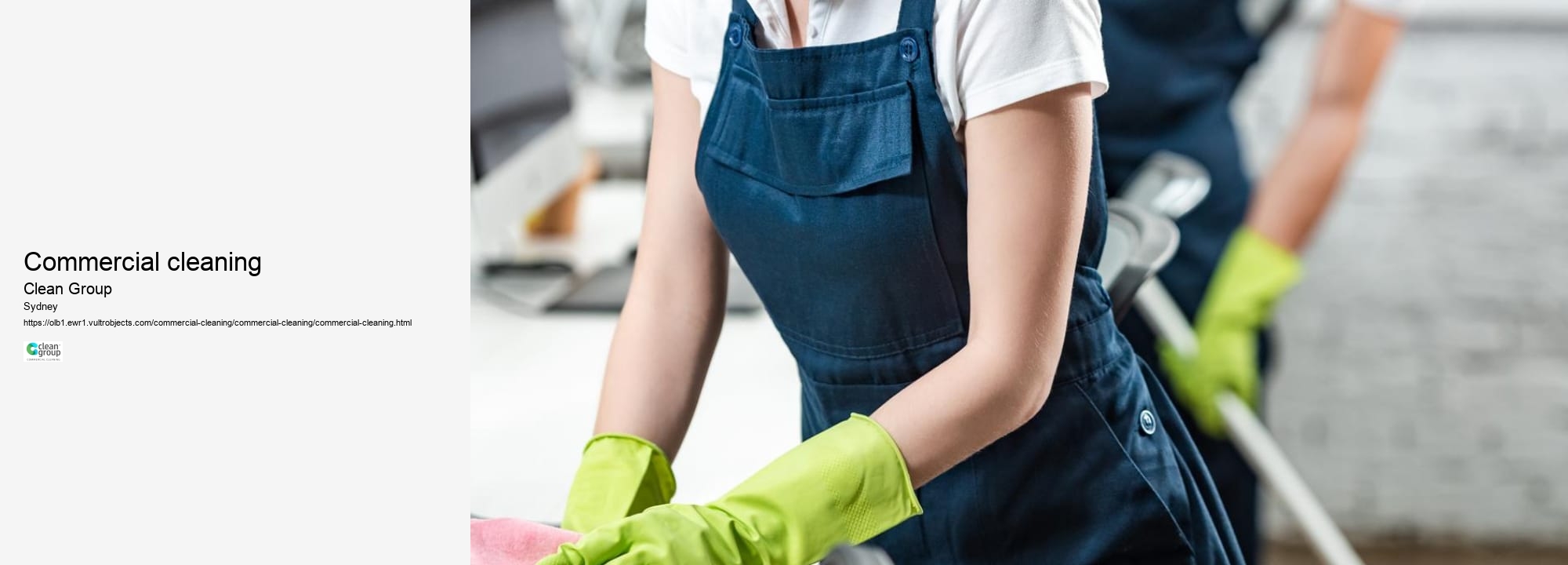 commercial cleaning