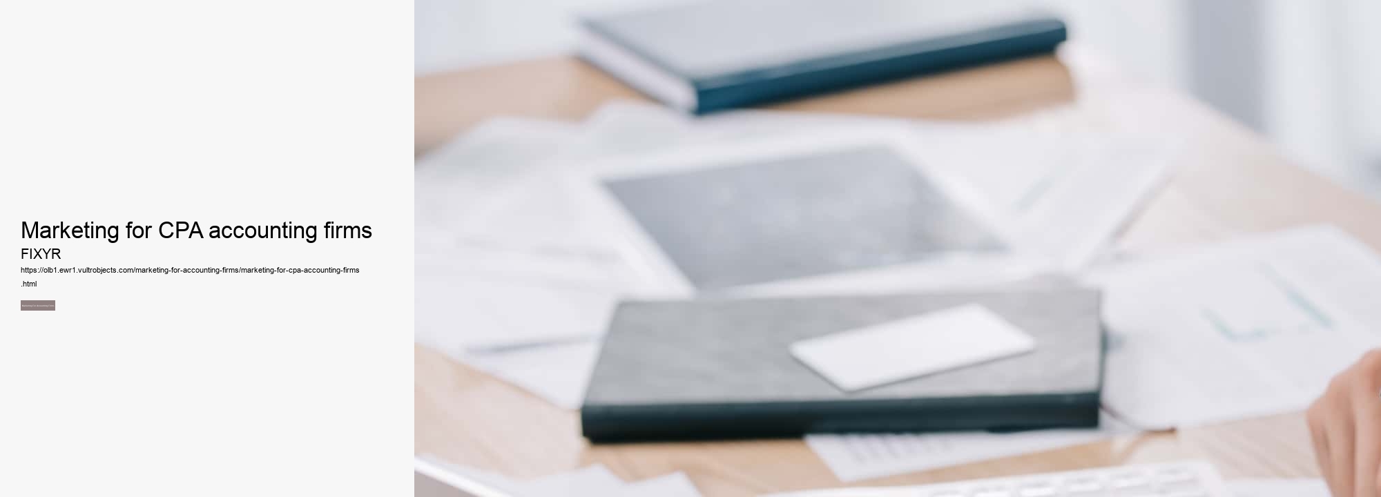 marketing for CPA accounting firms