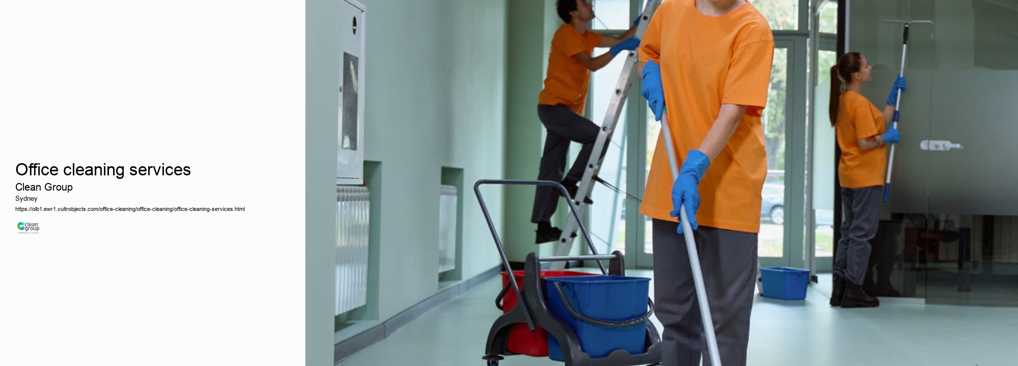 Office cleaning services